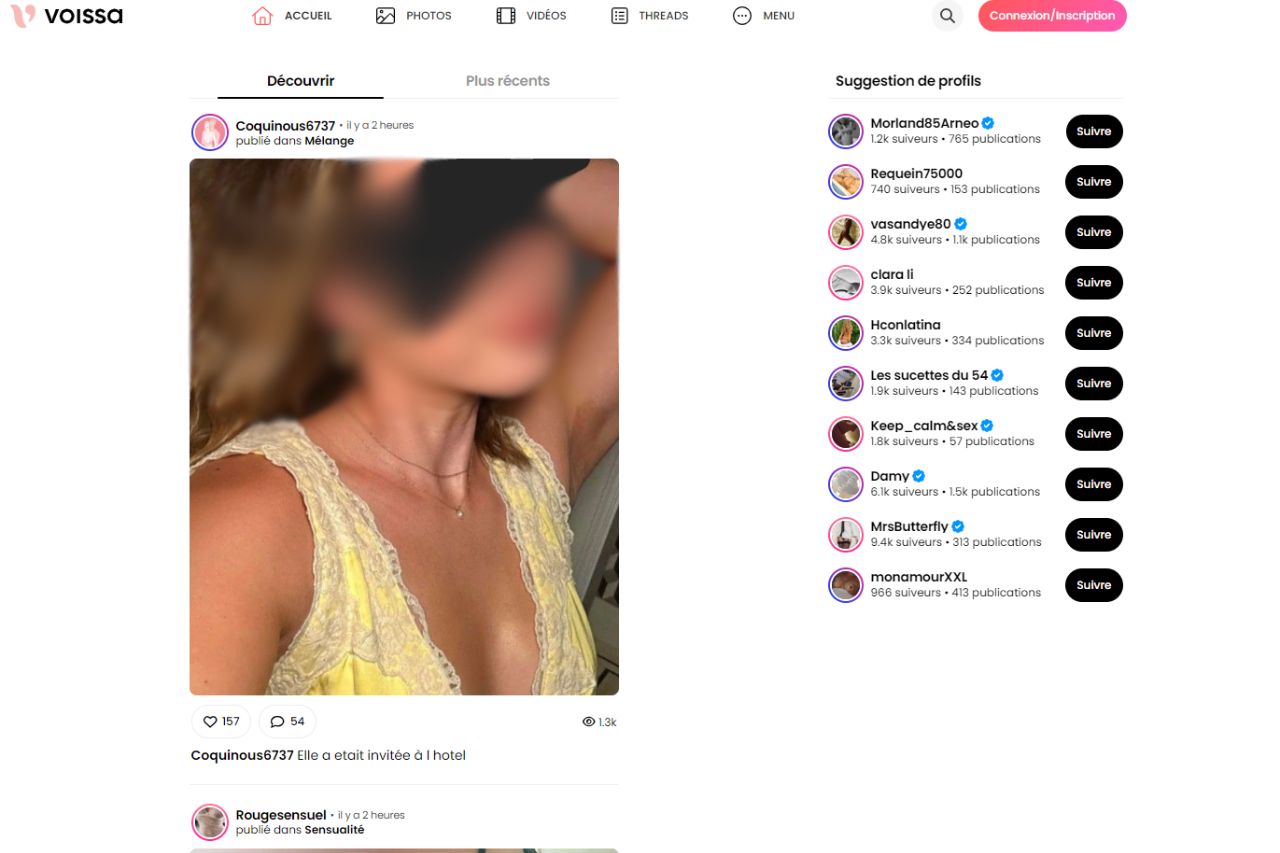site adulte coquin : voissa.com